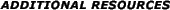 Additional Resources